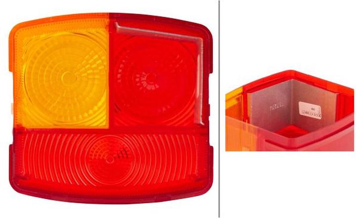 Actual product image Hella 2 light discs right halogen for CASE IH JOHN DEERE LINDE (R10W)