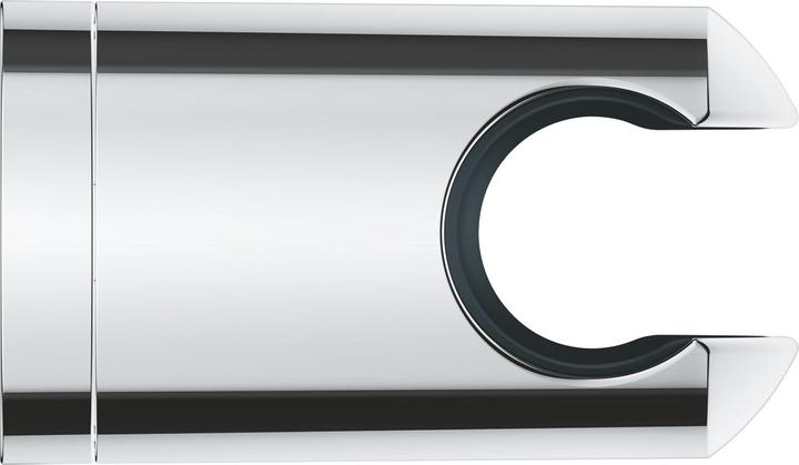 Actual product image Grohe Vitalio universal hand shower holder, glue or drill, non-adjustable, chrome