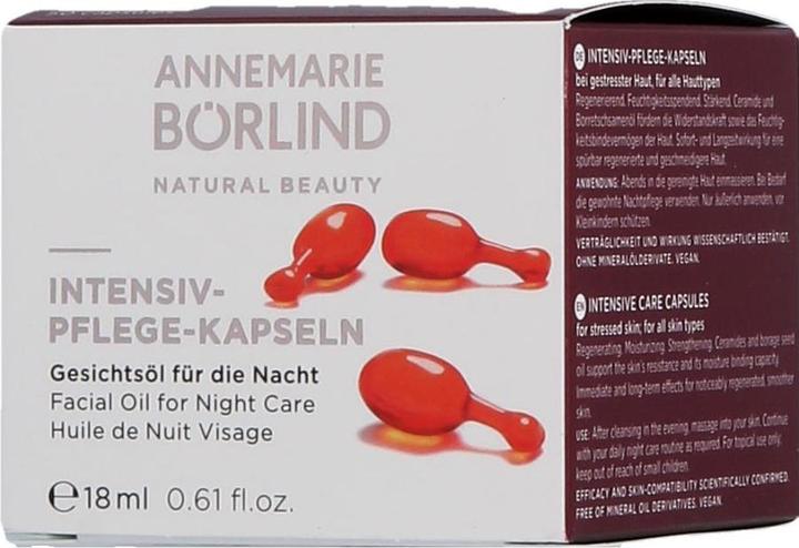 Produktbild Annemarie Börlind Stärkende Intensivpflege Intensiv Pflege Kapseln (18 ml, Nachtcreme)