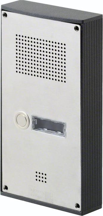 Telecom Behnke 5-0060 Serie 5 Aufputz-Set mit 1 Ruftaste (Edelstahl)