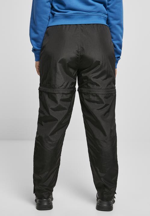 Image du produit Urban Classics Ladies Shiny Crinkle Nylon Zip Pants (4XL)