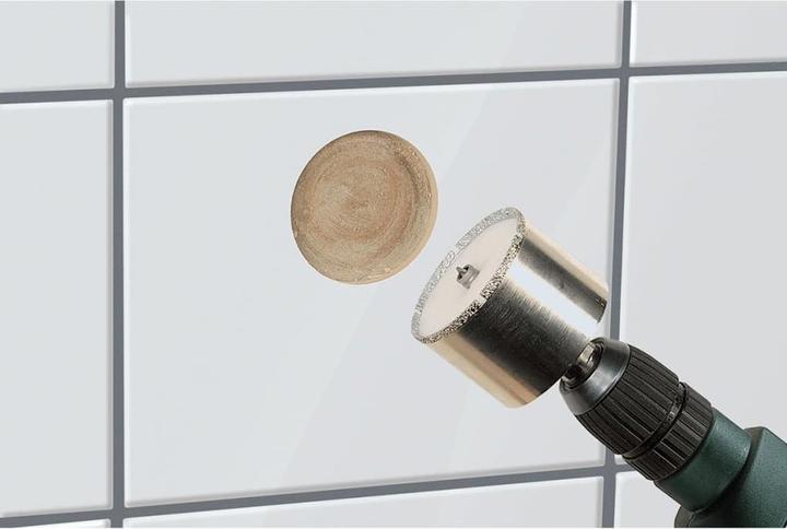 Image du produit wolfcraft Scie cloche diamantée Céramique Ø 53 mm (53 millimètres)
