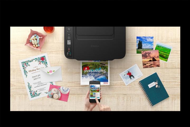 Produktbild Canon PIXMA TS3750i Multifunktionssystem 3-in-1 schwarz (Farbe)