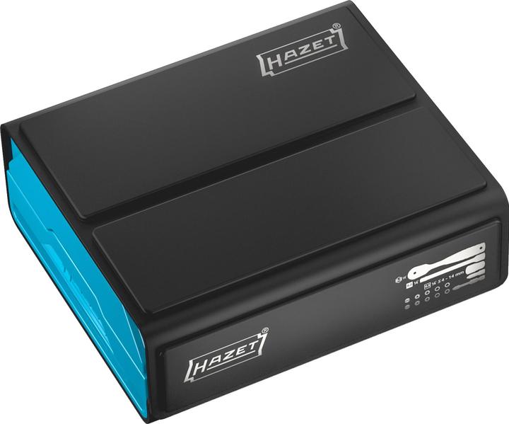Immagine prodotto HAZET Serie di chiavi a bussola SmartCase 2200SC-2 ∙ Attacco esagonale, massiccio, 6,3 (1/4 di poll… (14 mm, 4 mm, 8 mm, 11 mm, 9 mm, 12 mm, 5 mm, 13 mm, 10 mm, 6 mm, 7 mm, 3 mm)