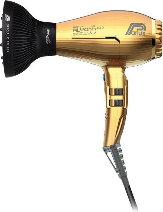 Parlux Asciugacapelli Alyon Ionic, oro con Magic Sense