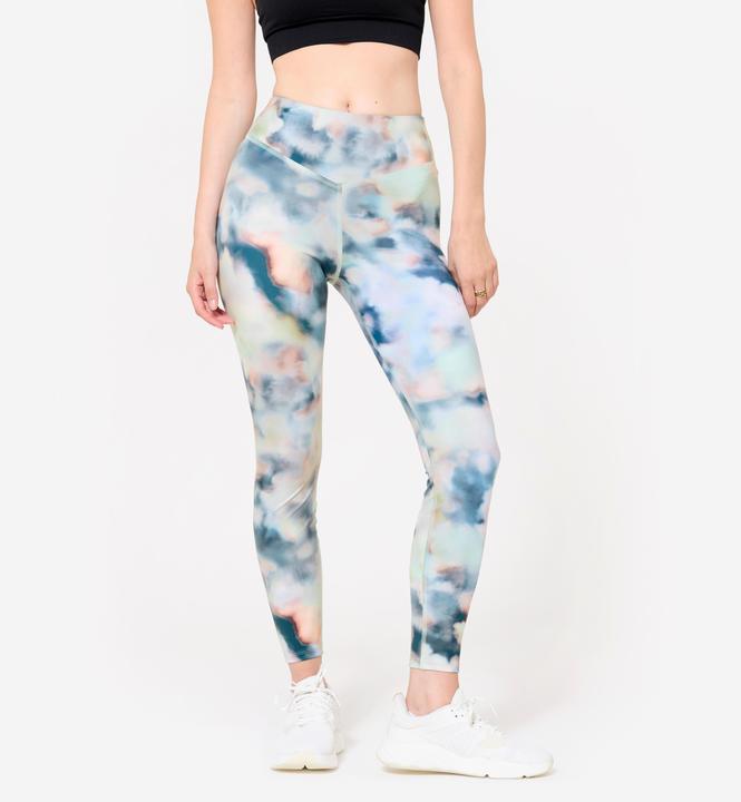 Immagine prodotto Domyos Leggings Damen hoher Taillenbund - bunt (W28/L31)