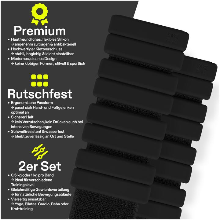Produktbild Omnana HEROSTRAP Gewichtsmanschette (2 x 1 kg)