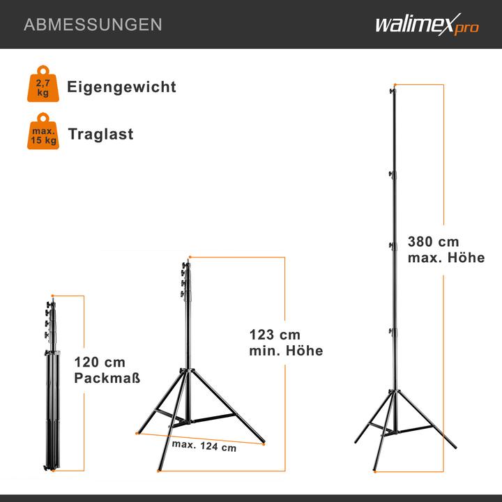 Actual product image Walimex pro Air 380 (380 cm, 15 kg)