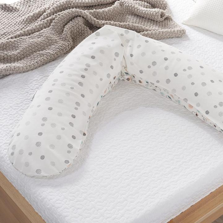 Image du produit Theraline Coussin d'allaitement "The Original" avec rembourrage en fibres creuses de polyester, y compris la (38 cm)
