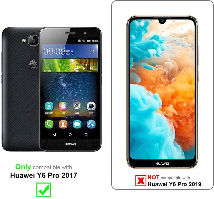 Produktbild Cadorabo TPU Matt Metallic Hülle (Huawei Y6 Pro (2017))