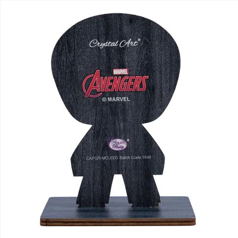Produktbild Craft Buddy Captain America, Crystal Art Figur ca. 11x8cm