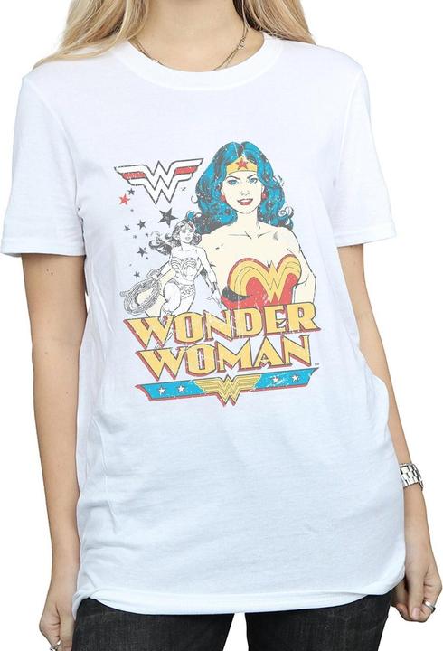 Immagine prodotto Wonder Woman Posing Maglietta Ampia Donna (XL)