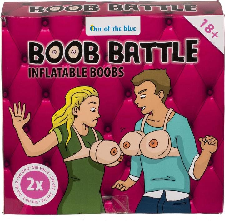Image du produit Out of the blue Boob Battle - Seins Gonflables (Jeux de dés)