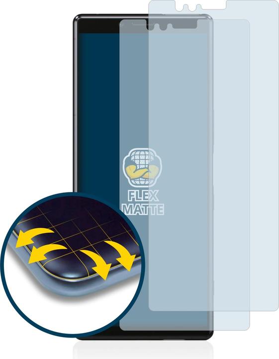 Actual product image BROTECT Full-Cover Protector Matte (2 Piece, Sony Xperia 1)