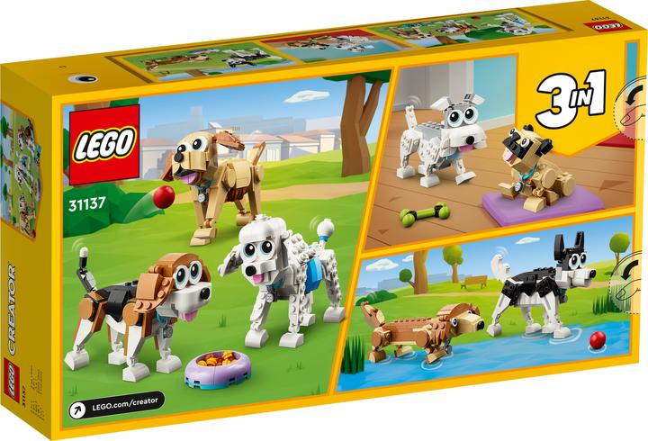 Produktbild LEGO Niedliche Hunde (31137, LEGO Creator 3-in-1)