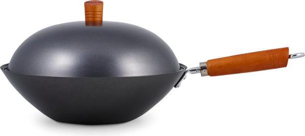 Ken Hom KH331051 (31 cm, Wok Pfanne, Carbonstahl)