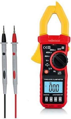 Immagine prodotto Velleman Pinza Amperometrica Digitale - Cat Iii - 600 V - Ac/Dc - Ncv - Con Funzione Di Mantenimento Dati (CAT III)