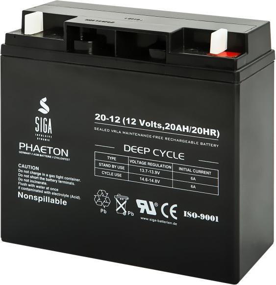 Siga S20-12 (12 V, 20 Ah)