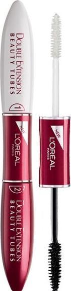 Image du produit L'Oréal Paris Mascara Double Extension Beauty Tubes (Noir)