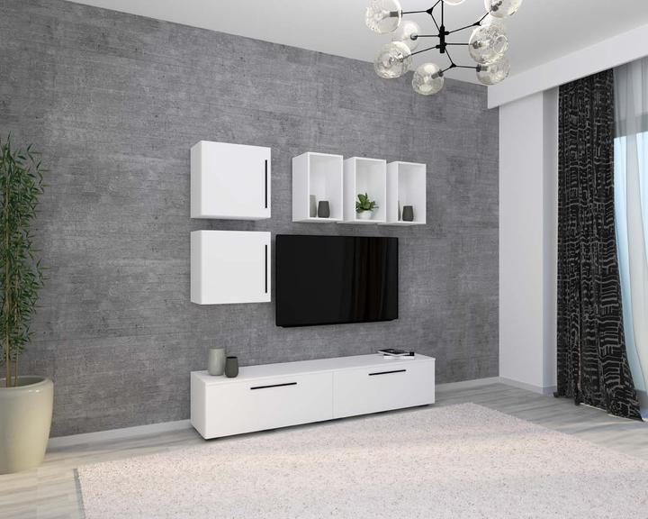 Immagine prodotto VCM Mobile TV basso Mobile TV a parete Mobile a parete per soggiorno Arila L (190 x 40 x 200 cm)
