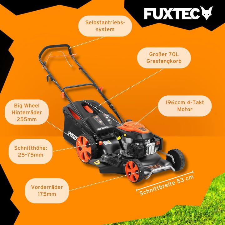 Image du produit Fuxtec Tondeuse à essence FX-RM5396 (Essence)