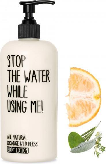 Actual product image Stop The Water While Using Me! All Natural Body - Orange Wild Herbs Body Lotion (Body cream, 200 ml)