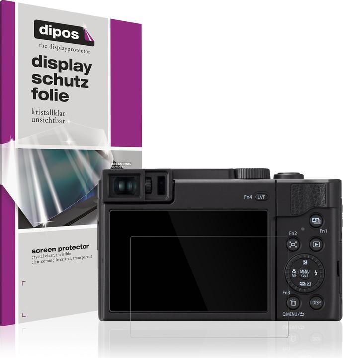 Produktbild Dipos Schutzfolie Klar für Canon EOS R10 (Displayschutz)