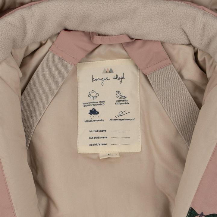 Actual product image Konges Slojd Nohr snowsuit Ma Grande Cerise (2)