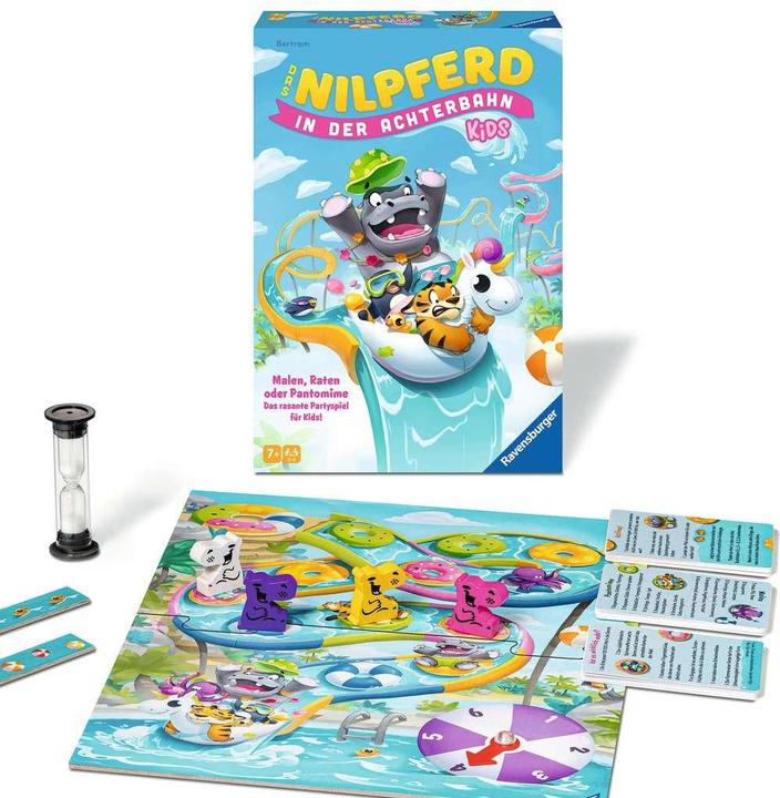 Immagine prodotto Ravensburger RAV L'ippopotamo sulle montagne russe Bambini 22361 (Tedesco)