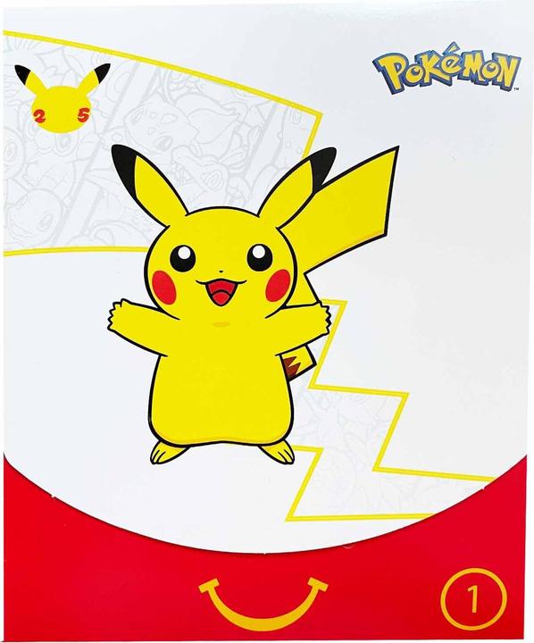 Image du produit Pokémon 25th Anniversary McDonalds Promo Booster 2021 (Anglais, Pack de boosters)