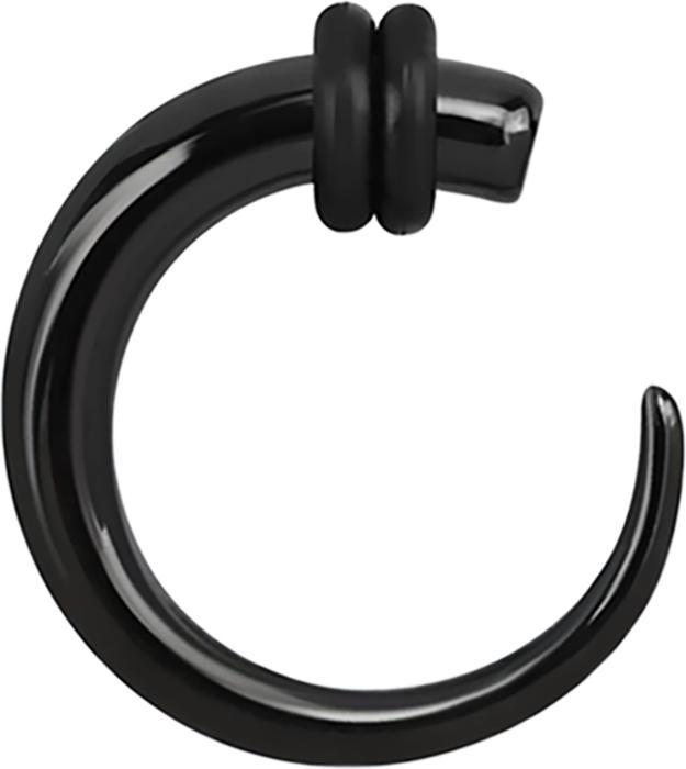 Produktbild Star Piercing Expander Spirale schwarz (ohne Messing, Chirurgenstahl 316L)