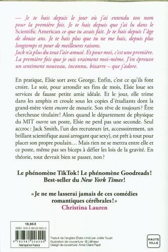 Immagine prodotto Amour, théoriquement (Francese, Ali Hazelwood, 2024)