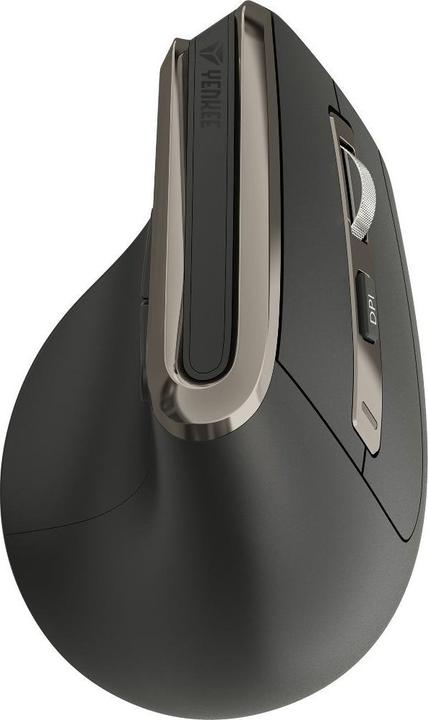 Actual product image Yenkee Dual 2.4GGz/BT5.0/BT3.0 battery vertical wireless mouse (Wireless)