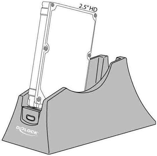 Produktbild Delock 61858 Dockingstation SATA HDD USB3.0