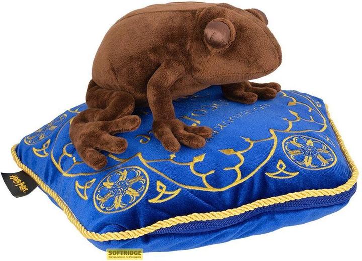 Noble Collection Harry Potter: Schokofrosch auf Kissen (11 cm)