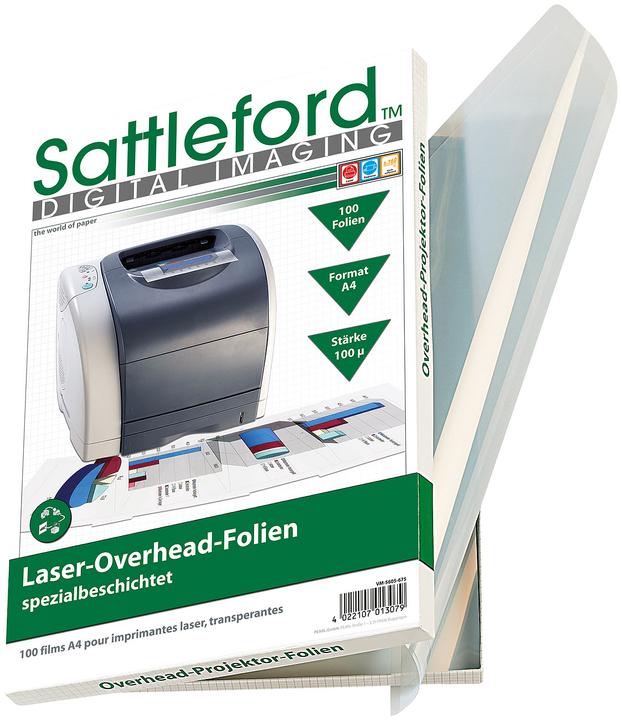 Produktbild Sattleford Overhead-Folien für Laserdrucker & Kopierer (100 x)