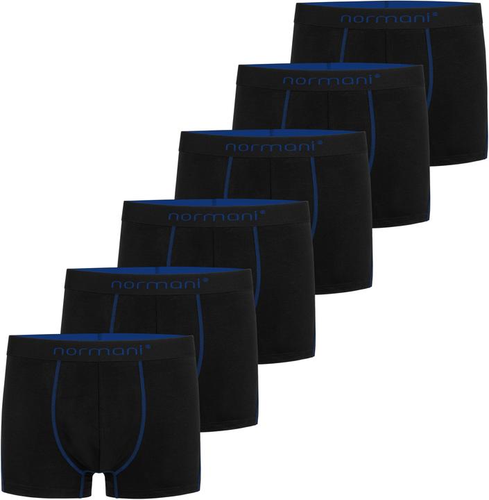 Normani 6 weiche Boxershorts aus Baumwolle