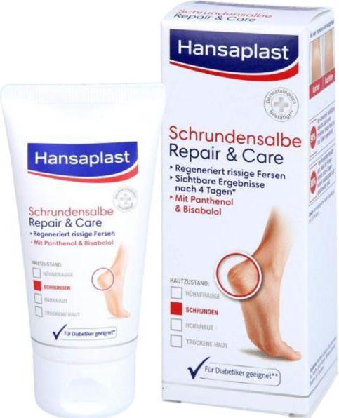 Hansaplast Repair & Care (Fusscrème & Fussgel, 40 ml)