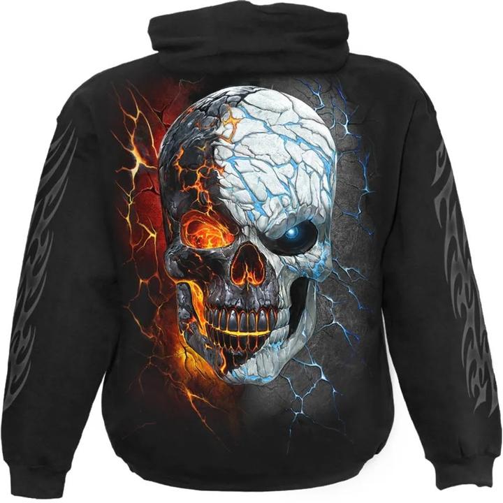 Actual product image Spiral Unisex Adult Divided Soul Hoodie (XXL)