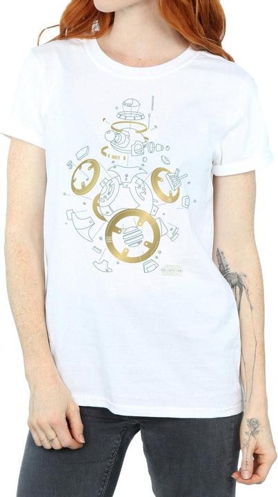 Image du produit Star Wars - T-shirt THE LAST JEDI BB-8 DECONSTRUCTED - Femme (XL)