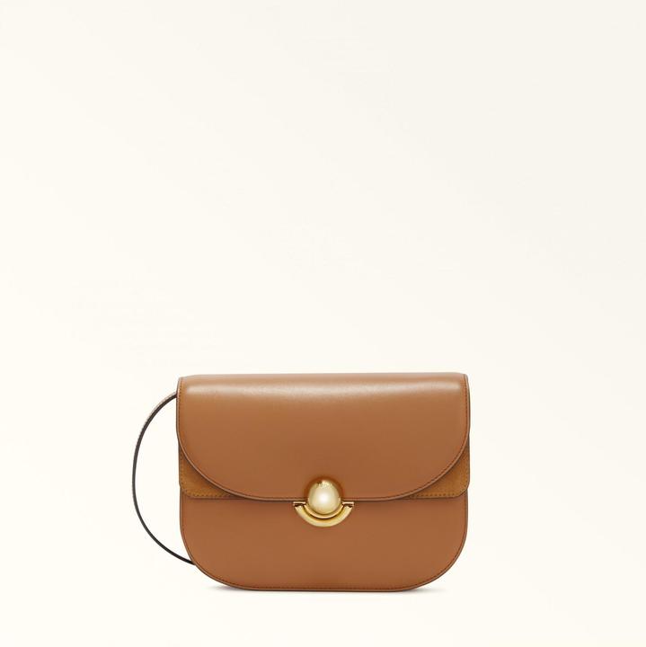 Produktbild Furla sfera s crossbody bag in leather color brandy