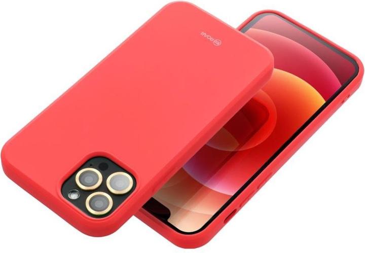 Actual product image Roar Back panel cover case COLORFUL JELLY for IPHONE 14 Pro Max peach pink (Apple iPhone 14 Pro Max)