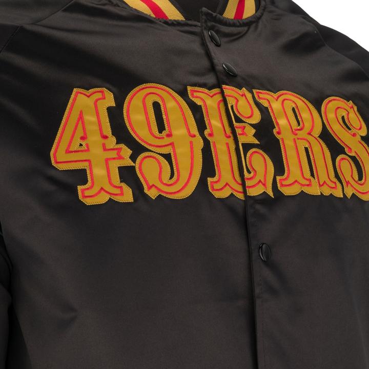 Produktbild Mitchell & Ness M&N Lightweight Satin Jacke - San Francisco 49ers - M (M)