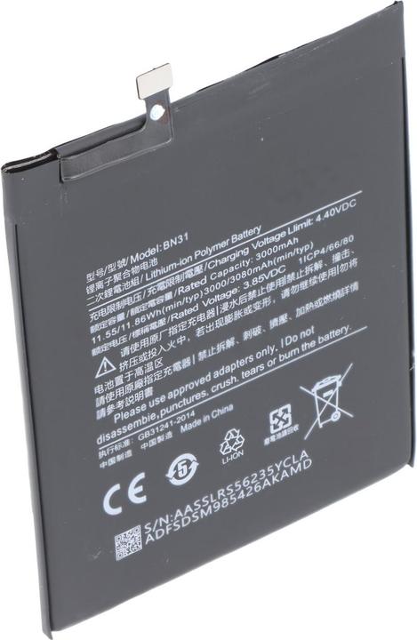 Image du produit AccuCell Batterie Xiaomi Redmi Note 5A, Redmi S2