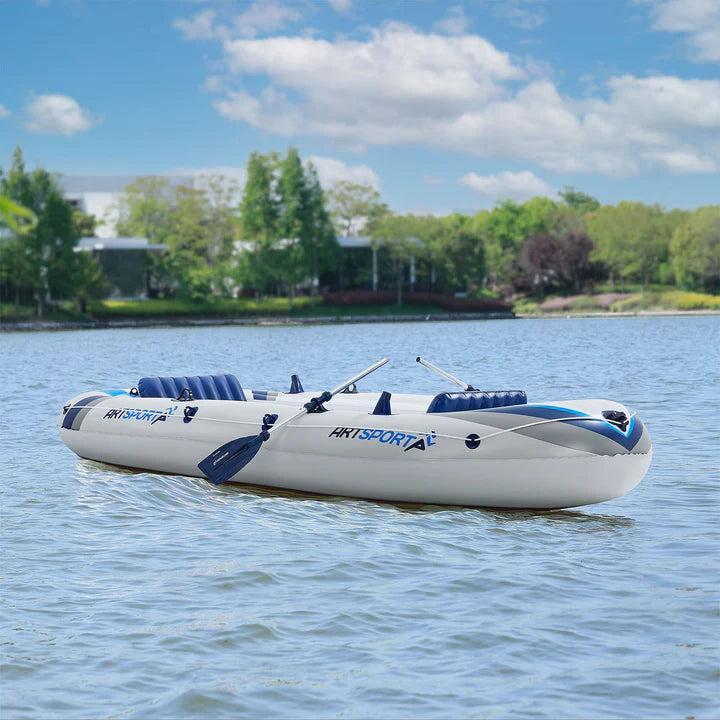 Actual product image Juskys Schlauchboot mit zwei Sitzbänken (322 cm, 4 pers.)
