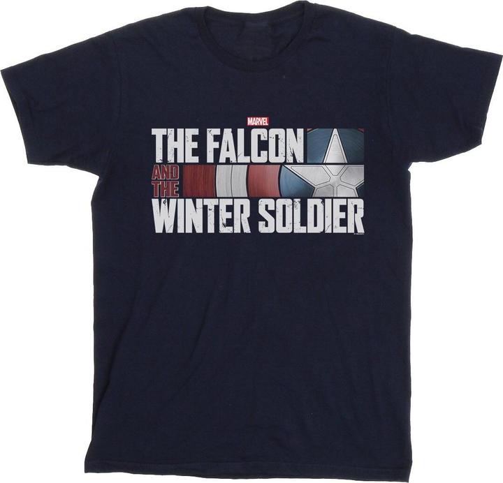 The Falcon And The Winter Soldier Logo TShirt (S)