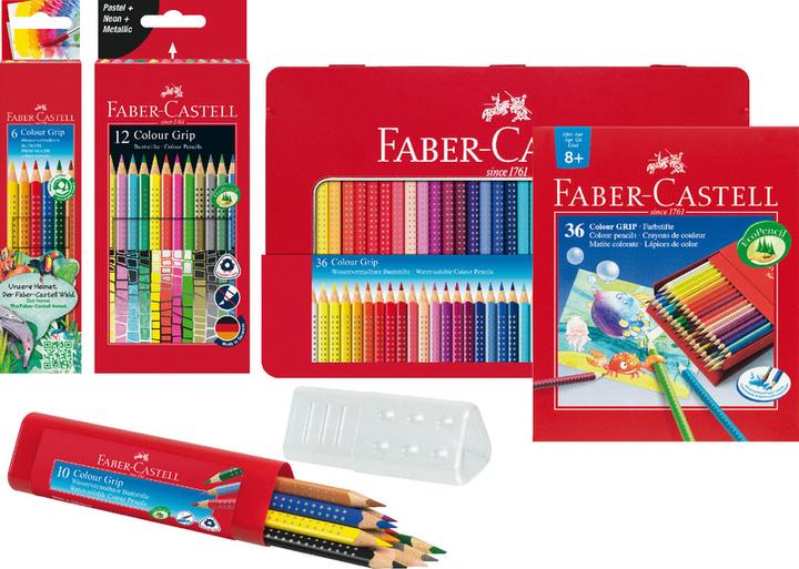 Produktbild Faber-Castell Colour Grip (Mehrfarbig, 6 x)