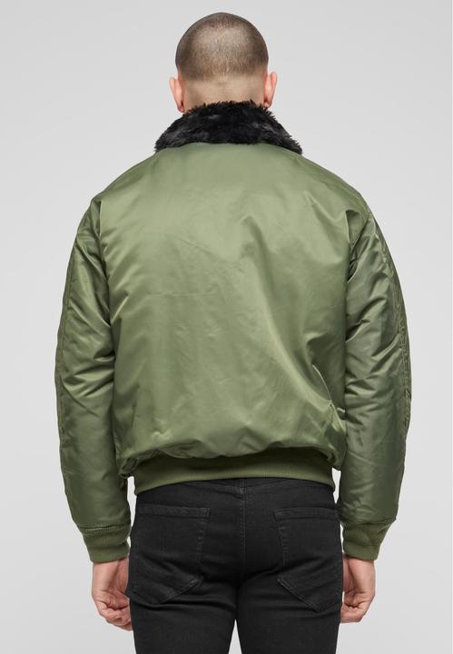 Produktbild Brandit MA2 Fur Collar Outdoorjacke Grösse 4XL Farbe Oliv (4XL)
