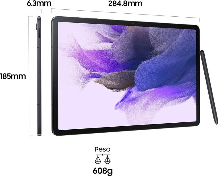 Immagine prodotto Samsung Galaxy Tab S7 FE (Solo WiFi, 12.40", 64 GB, Mystic Black)