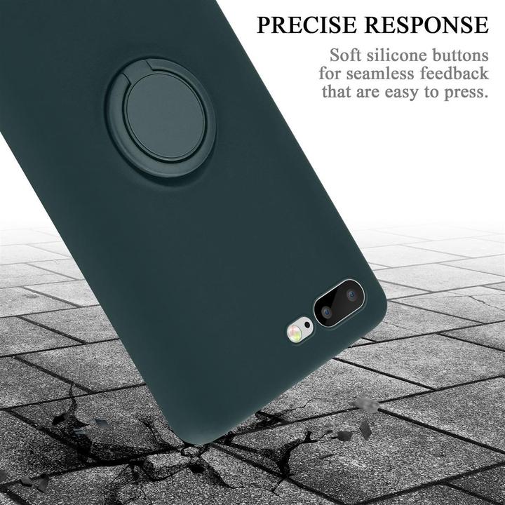 Actual product image Cadorabo TPU Liquid Ring Silicone Case Cover (Apple iPhone 7 Plus, Apple iPhone 7s Plus)